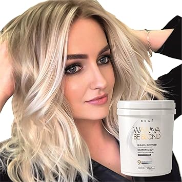 Amazon Com Hair Bleach Powder Professional Lightener 9 Wanna Be