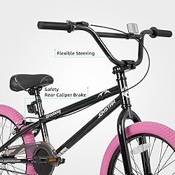 JOYSTAR 20 Inch Kids Bike Freestyle BMX Bikes for 6