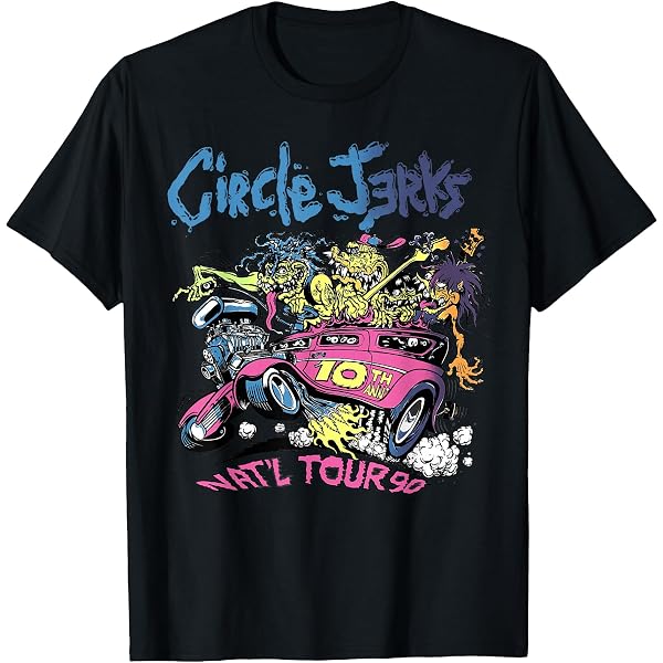 Amazon.com: Circle Jerks - Skankman - Official Merchandise T-Shirt