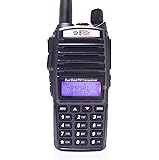 BTECH GMRS-V1 GMRS Two-Way Radio, GMRS Repeater Capable, with Dual Band Scanning Receiver (136-174.99mhz (VHF) 400-520.99mhz (UHF))