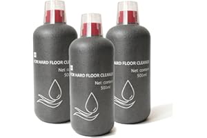 Hard Floor Cleaner (Compatible with Dyson Wash G1/Nautik Series), 500ml - Low-Foam, Quick-Dry Formula for Wood, Tile, Marble,