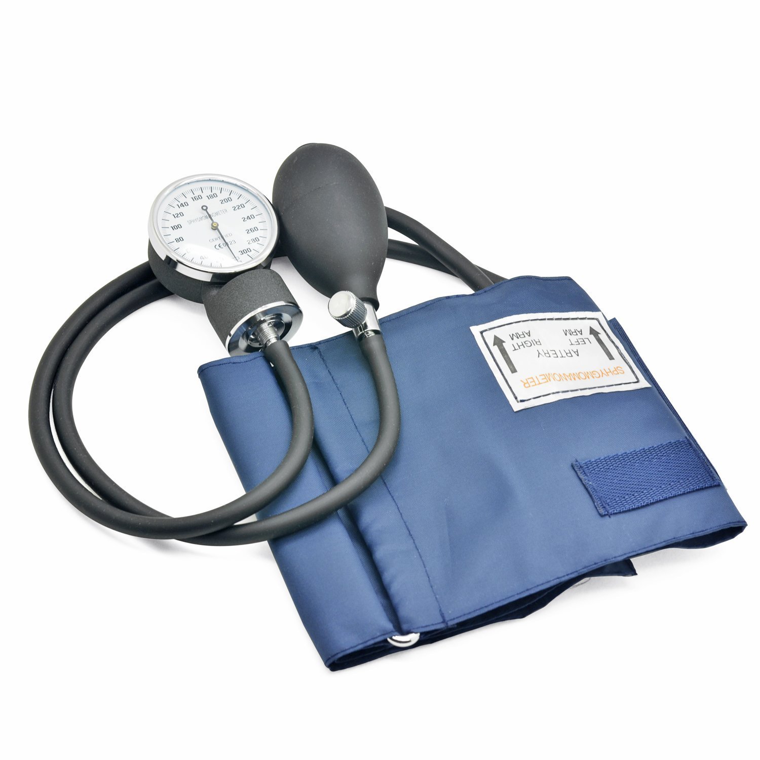 Manual Blood Pressure Cuff Adult size , Aneroid Sphygmomanometer , FDA