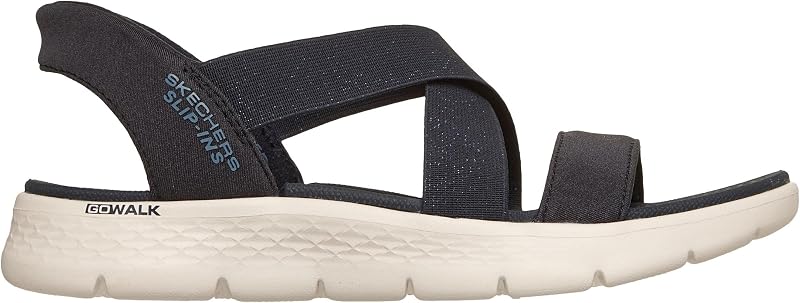 Femme Go Walk Flex Sandal Glimmer Up Slip-in ENTRAINEUSE, Navy, 38 EU