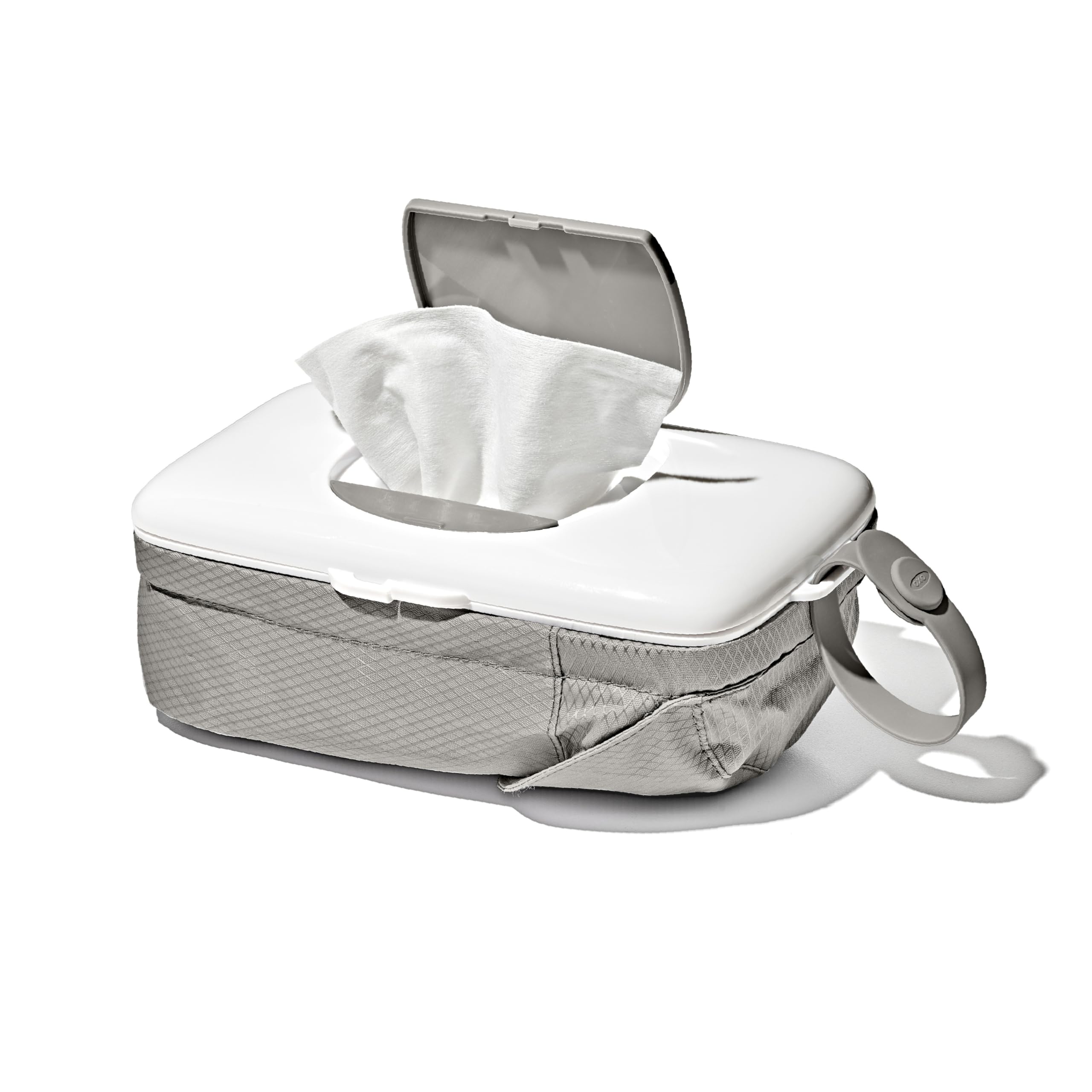 OXO Tot On The Go Wipes Dispenser with Nappy Pouch (Grey)