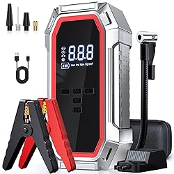 Jump Starter with Air Compressor, 5000A Peak Car