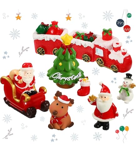 SLOCME Aquarium Weihnachten Schneemann Mit Glocke D Produktbild-Vorschau 4