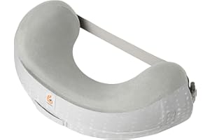 Ergobaby Natural Curve Nursing Pillow Cover, Moonlight Grey
