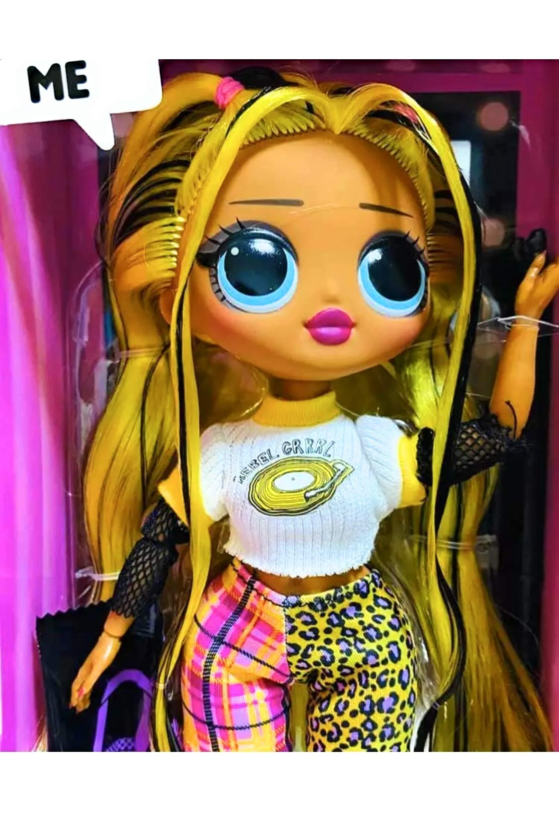 L.O.L. Surprise! O.M.G. Alt Grrrl Fashion Doll with 20 Surprises,Multicolor