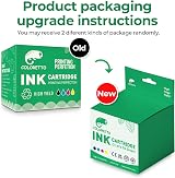 COLORETTO 21XL 22XL Black & Colour Ink Cartridge for HP Deskjet Officejet PSC view 2