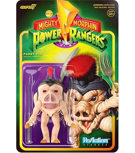 Amazon.com: Super7 Mighty Morphin Power Rangers Scorpina - 3.75