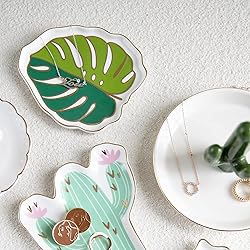 mono living Palms Leaf dish, Teen Room Decor for