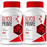 Glyco Prime Advanced Blood Formula Capsules, Official GlycoPrime Supplement Pills - Maximum Strength, All Natural Healthy Circulation & Stable Levels, Premium Glyco Prime Reviews (2 Pack)