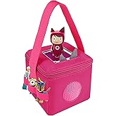 Annmore Carrying Case for Toniebox, Compatible with Version 1 and 2 Audio Player and Figures (Purple)