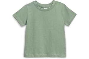 Colored Organics - Organic Cotton Toddler Short Sleeve Shirts - Baby Toddler and Kids Tops - Girls and Boys Tees