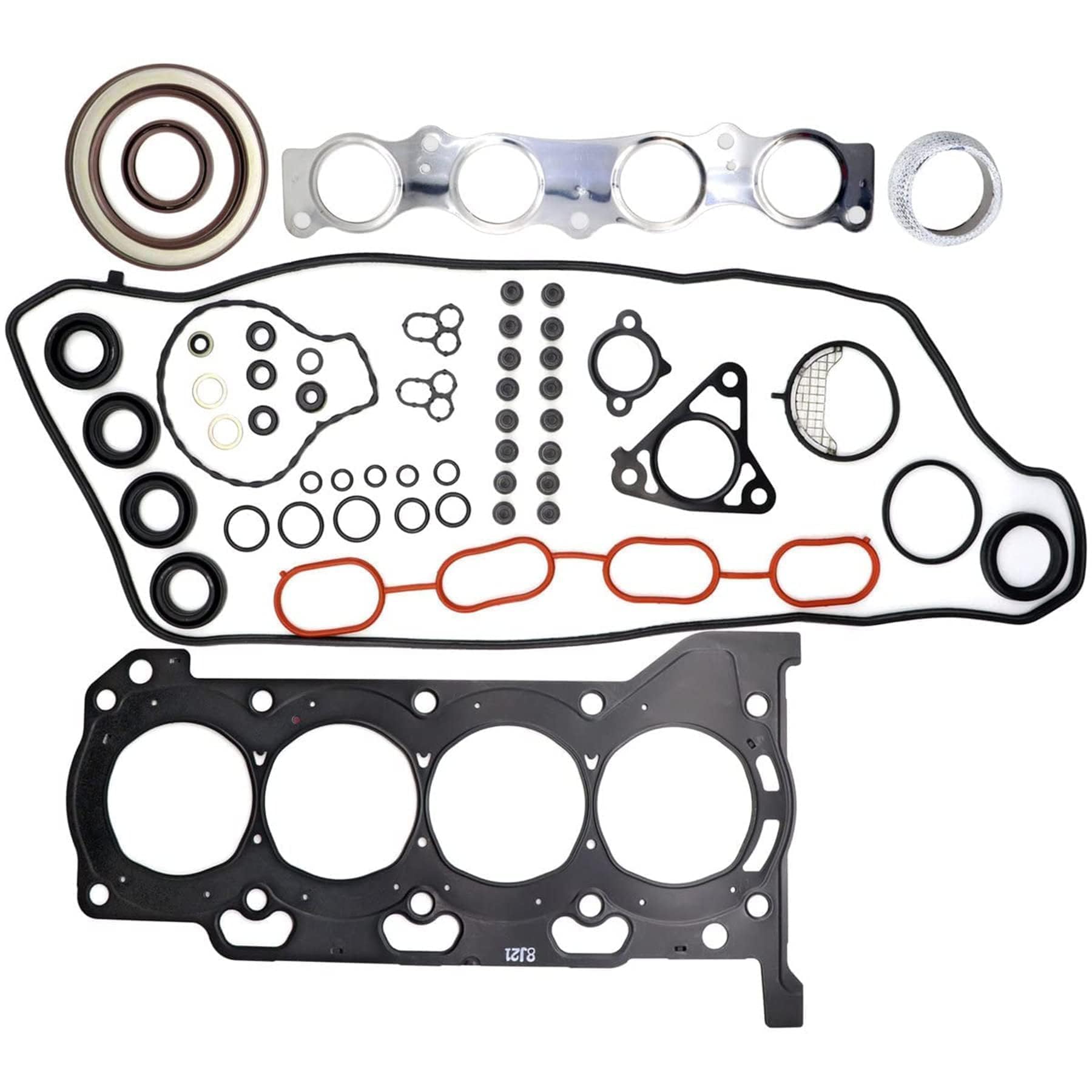 Photo 1 of Xqsmwf  DOHC Head Gasket Set Engine Cylinder Gasket Kit Fit for Toyota Prius V 1.8L 2010 2011 2012 2013 Fit for Lexus CT200h 2011-2013 Replace HBTO055 HS26515PT-1 2ZR-FXE