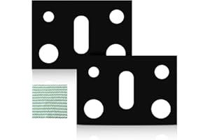 HASANBAR 2 Pack Stove Covers, Gas Range Protectors for Samsung Gas Range Stove Cover Reusable Stove Top Covers for Samsung Gas Burners, Oven Liners Mat Gas Range Protectors Covers Non-Stick Washable