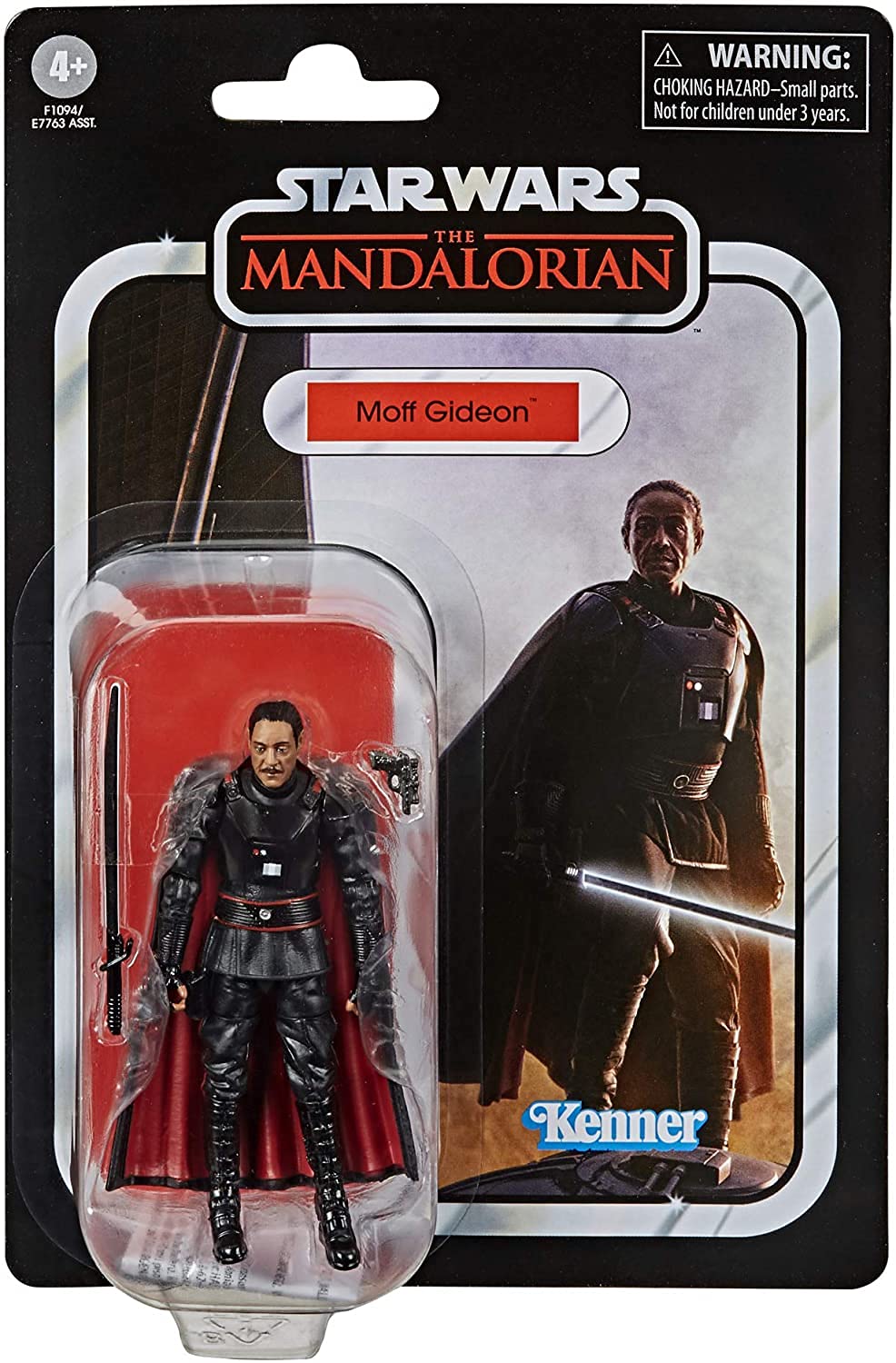 Star Wars The Vintage Collection Carbonized Collection Moff Gideon Toy, 9.5-cm-scale The Mandalorian Figure