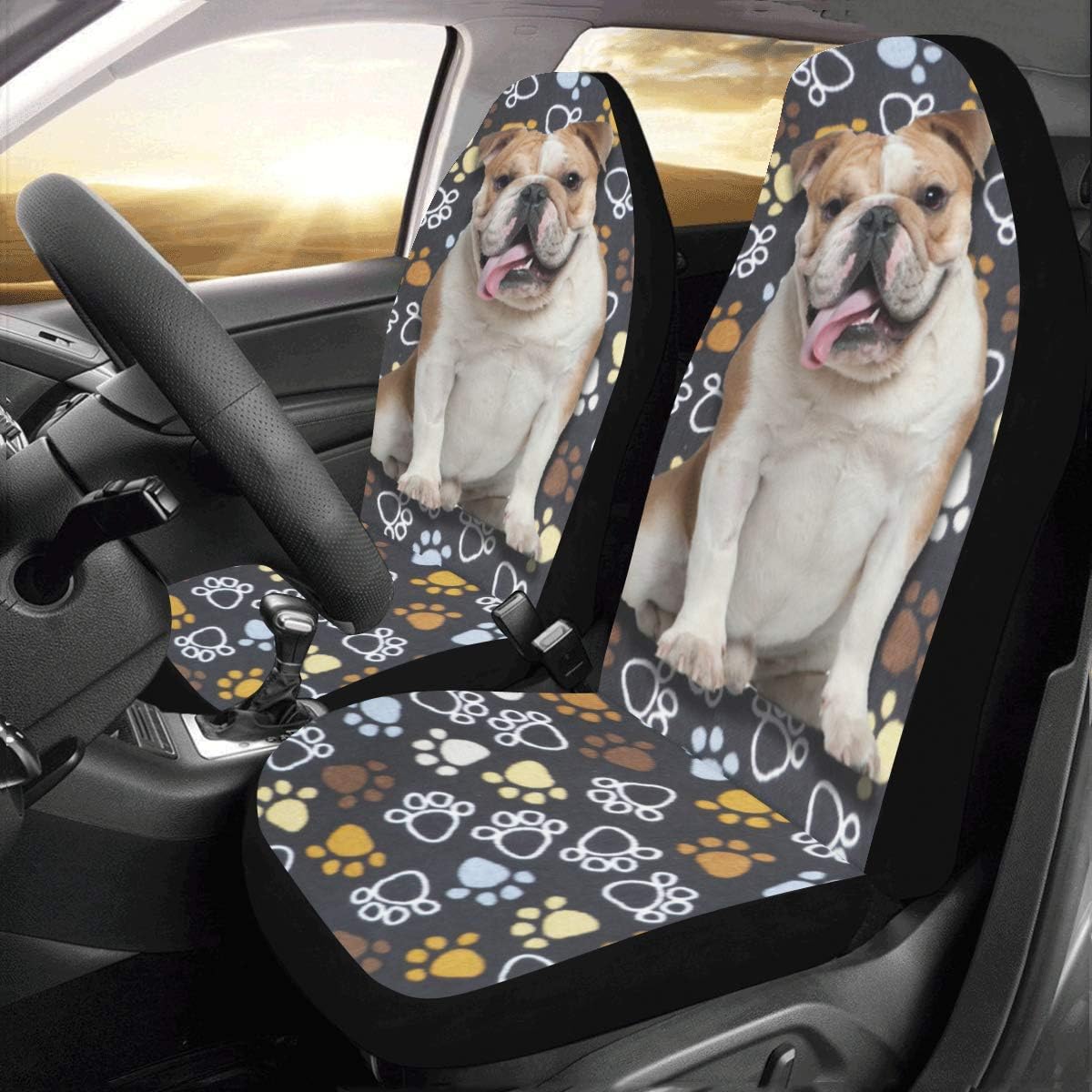 french bulldog car seat covers