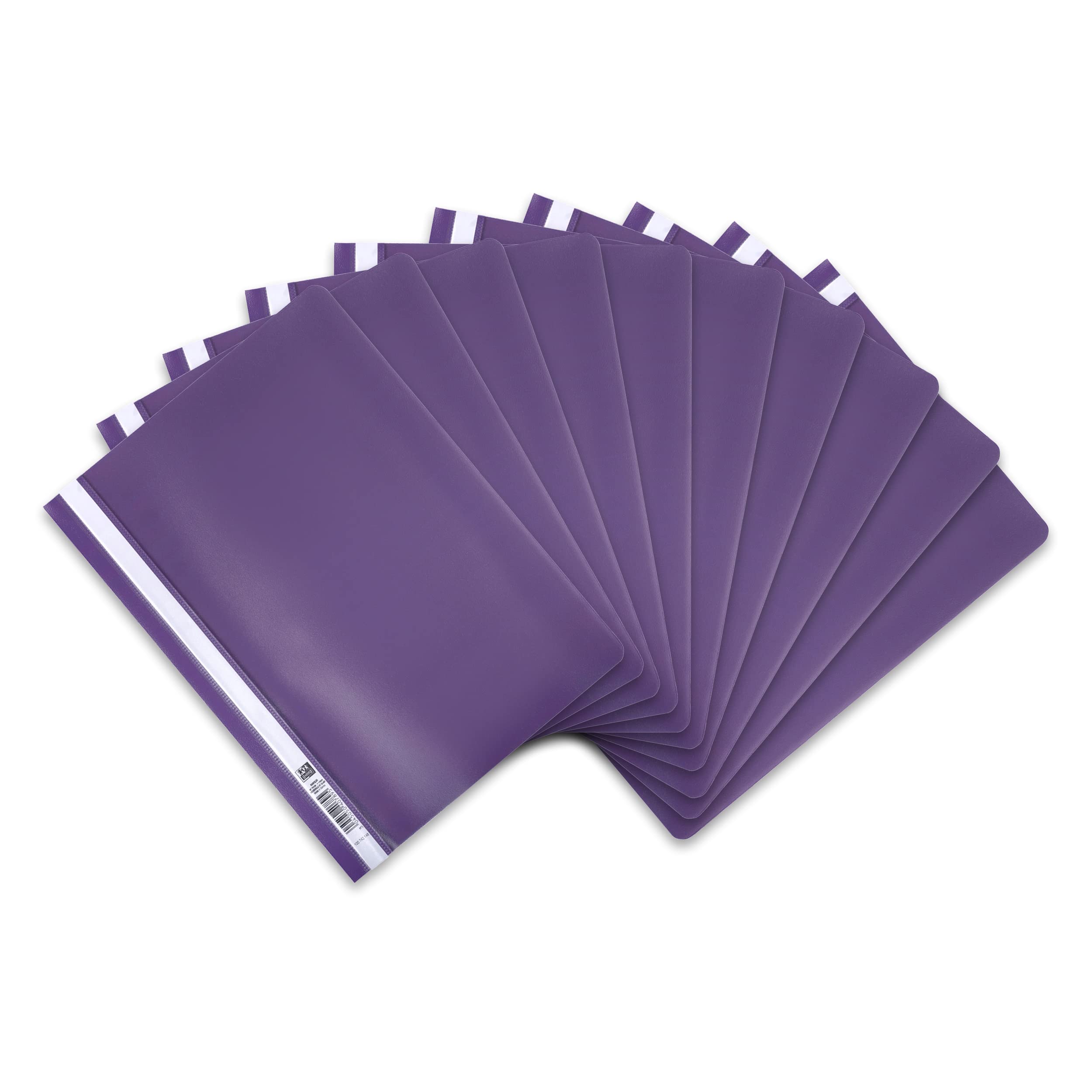 Elba 100742 File Folder A4 Pack of 10 Made from Plastic Modern 31 x 22,8 x 0,3 cm Purple