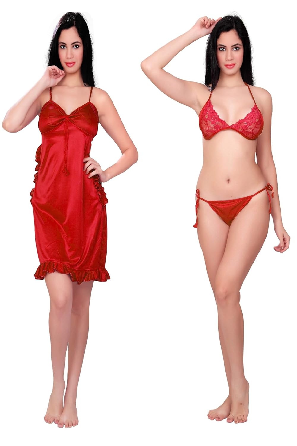 bra panty night dress