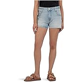 KUT from the Kloth Women's Jane High-Rise Shorts with Inset Front Pockets