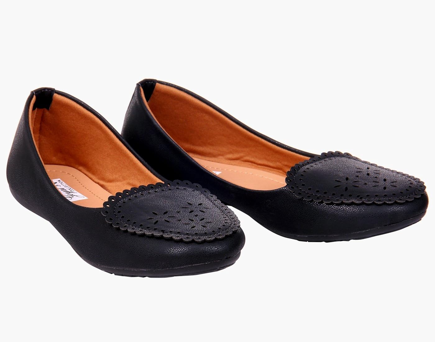 goyal black cutwork loafer bellies