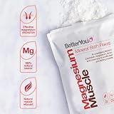 BetterYou Magnesium Muscle Flakes 1kg Bath Salts with Lemon & Rosemary view 3