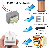 XZGM Doorbell Power Transformer 18V 500mA UK Plug 8M Cable for Ring Nest view 7
