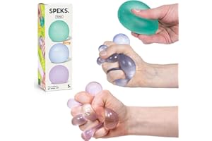 Speks Gump Stress Balls | Ultra Soft Squishy Fidget Toy for Adults & Teens | Stress Relief & Desk Toy (Cool)