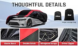 Dodge Charger Car Cover Waterproof All Weather with