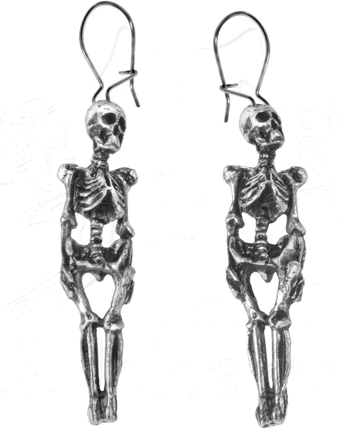 Alchemy GothicSkeleton Earrings by Alchemy Gothic, England