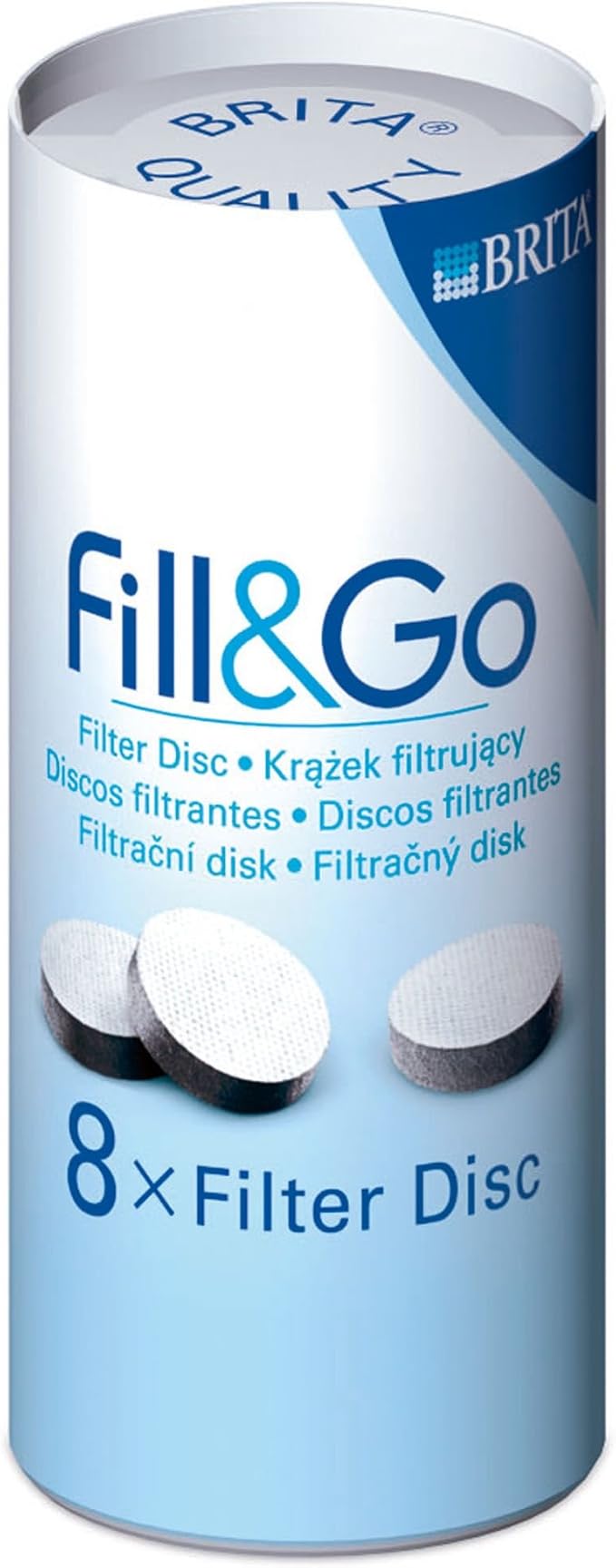 Brita Fill&Go Filter Discs 8 x Filter Discs Amazon.de Küche & Haushalt