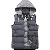 ZSHOW Women's Outerwear Vest Hooded Puffer Vest Padded Winter Vest Jacket