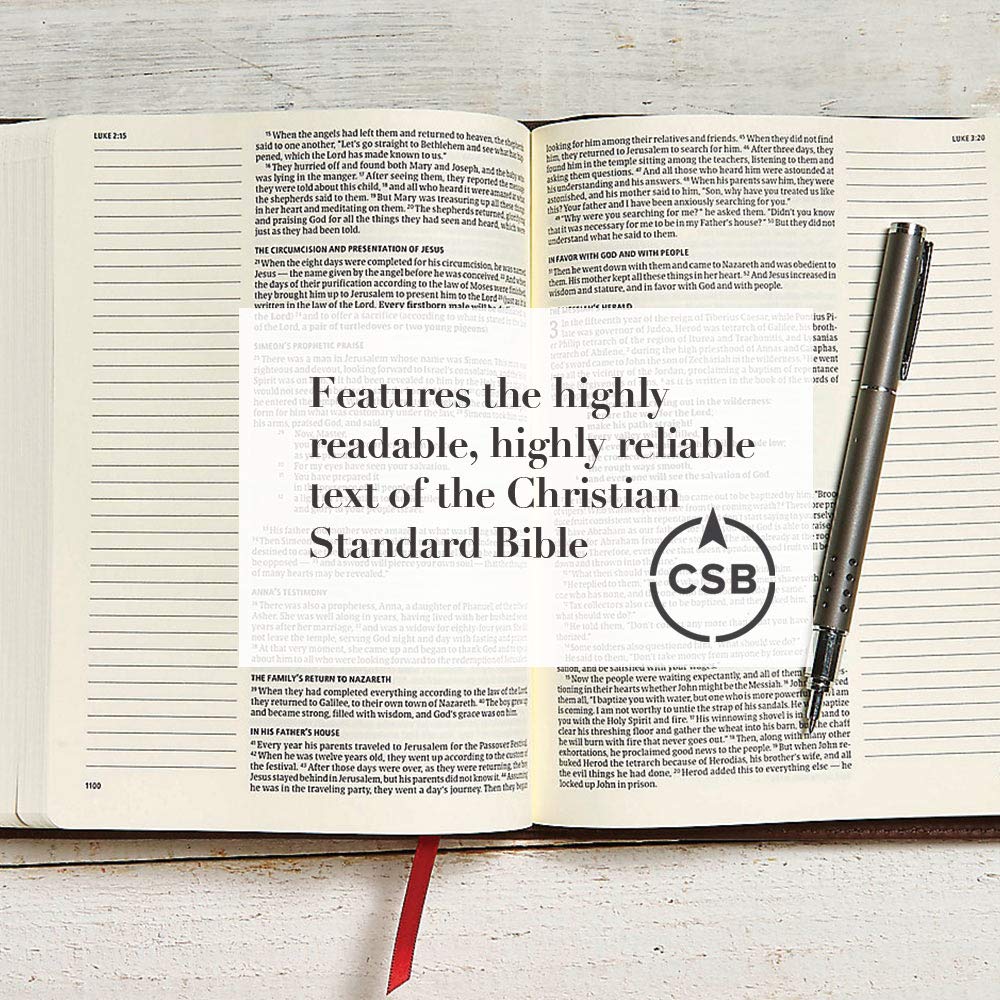 CSB Notetaking Bible, Sage Cloth Over Board, Black Letter, Wide Margins, Journaling Space, Single-Column, Reading Plan, Easy-to-Read Bible Serif Type CSB Notetaking Bible, Sage Cloth Over Board, Black Letter, Wide Margins, Journaling Space, Single-Column, Reading Plan, Easy-to-Read Bible Serif Type Hardcover