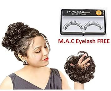 Ritzkart Women Curly Hair Bride Bun Natural Black Amazon In Beauty