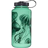 Nalgene Sustain Tritan BPA-Free Water Bottle Made with Material Derived from 50% Plastic Waste (Using ISCC Certified Mass Balance), 32 OZ, Wide Mouth