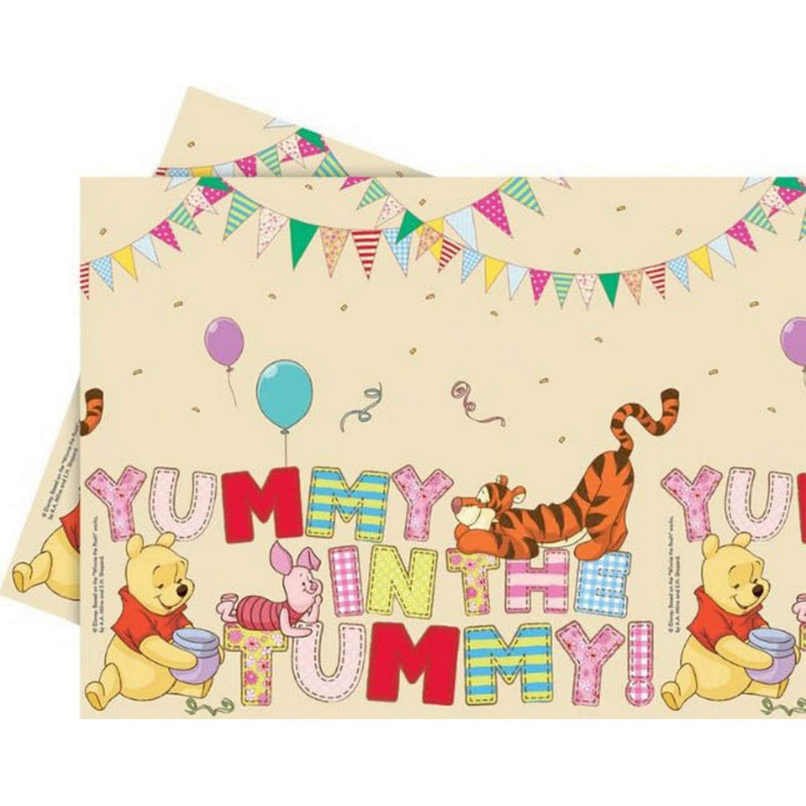 Amscan Winnie Alphabet Table Cover