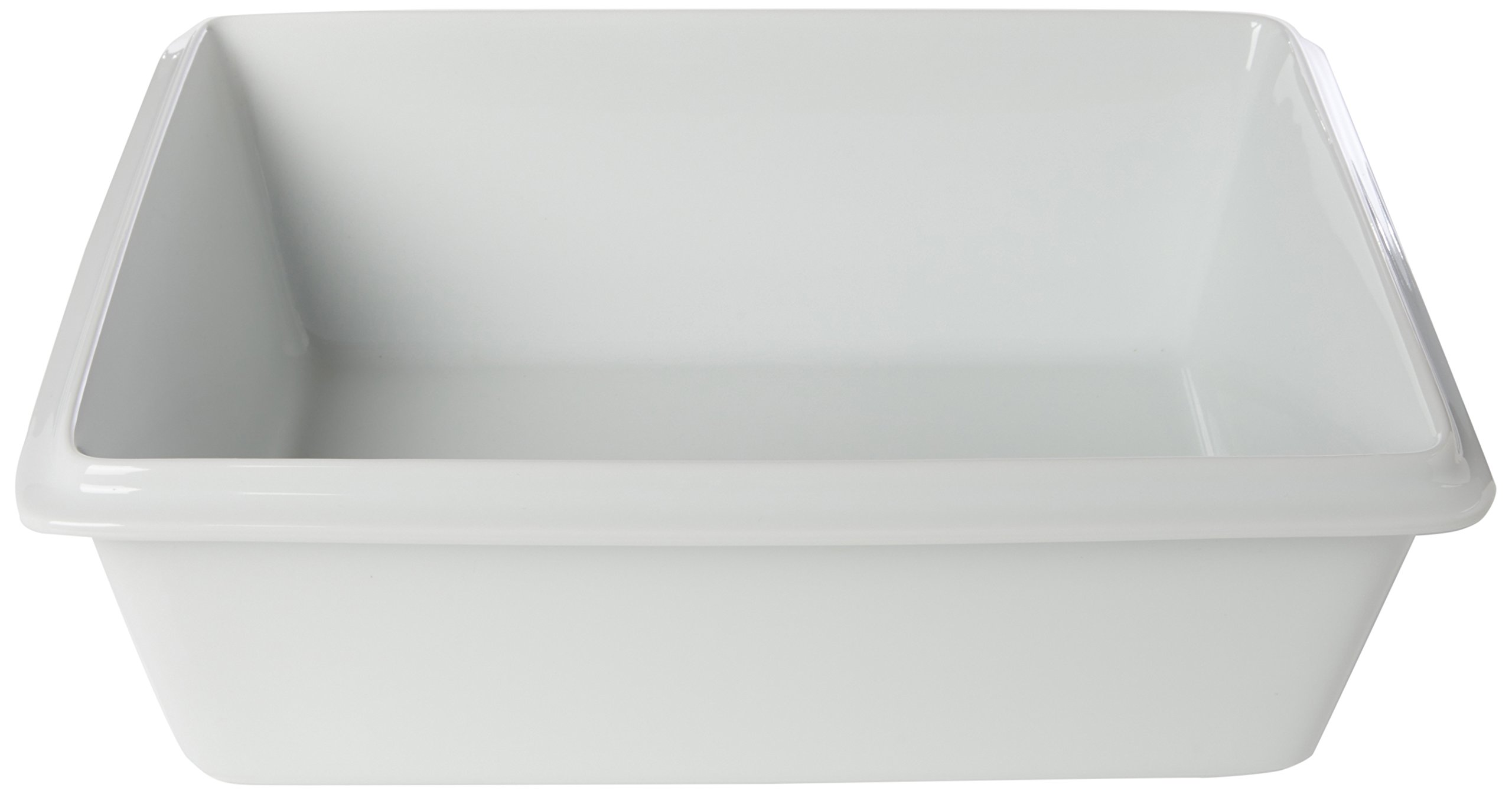 Genware NEV-GN2A-W Royal Gastro norm Dish, 1/2 100 mm, White