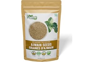 Organic Zing Organic Ajwain Seeds | 100% Adulterant Free and Without Preservatives | Natural and Chemical Free Ajwain Seeds | USDA Certified | Product of India - 115 g (4 oz)