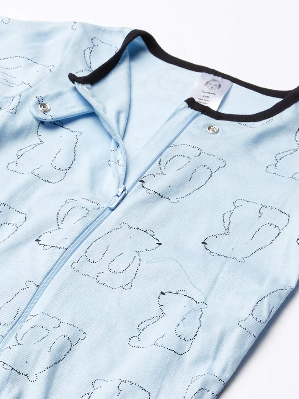 Gerber Baby Girls' 4 Pack Sleep N' Play Footie: Clothing