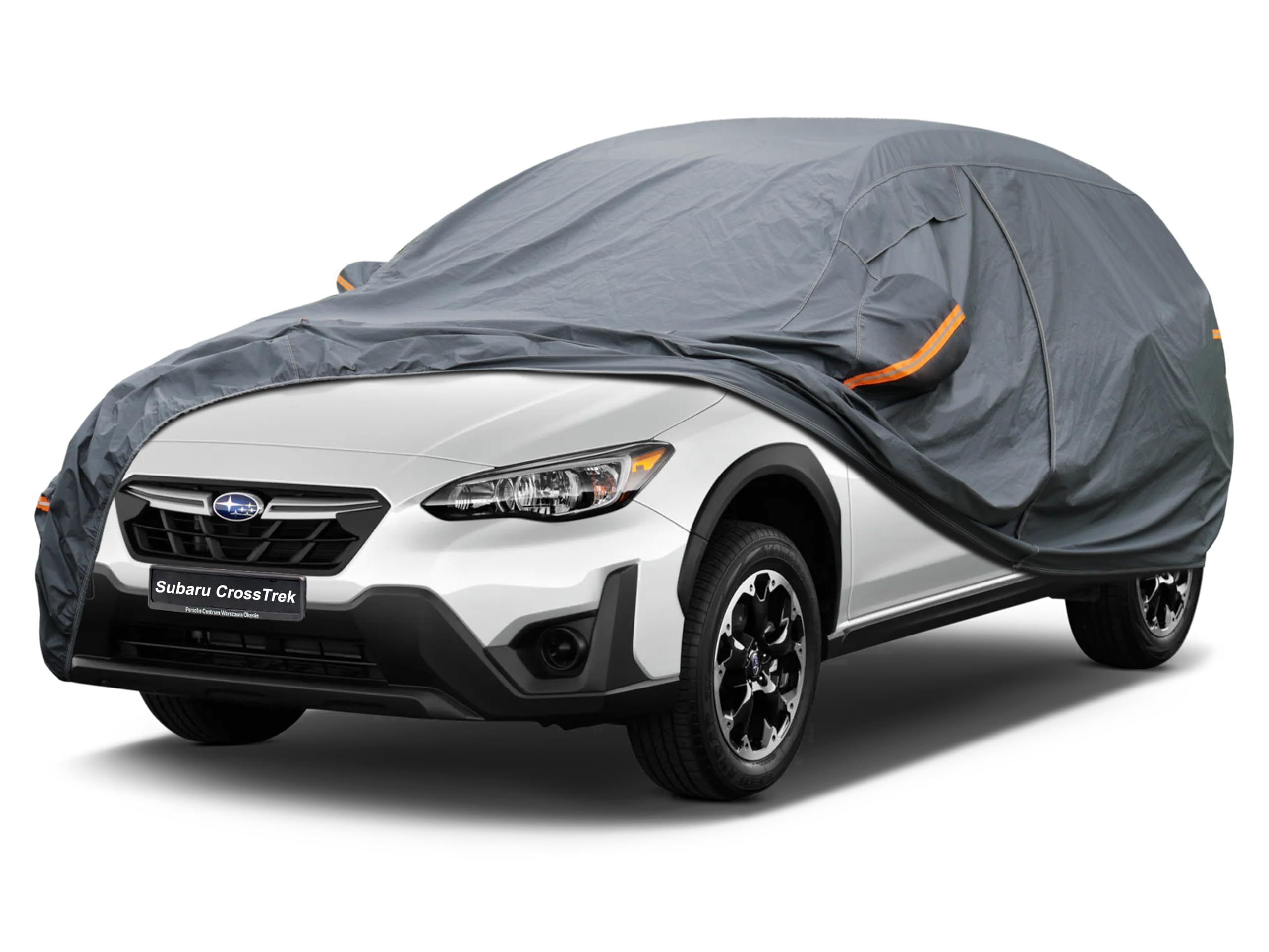 Photo 1 of GUNHYI Premium Car Cover Custom Fit Subaru CrossTrek (2013-2024), 16 Layers Heavy Duty Car Cover Waterproof All Weather with Zipper Door for Sun Rain Snow Dust Uv Protection