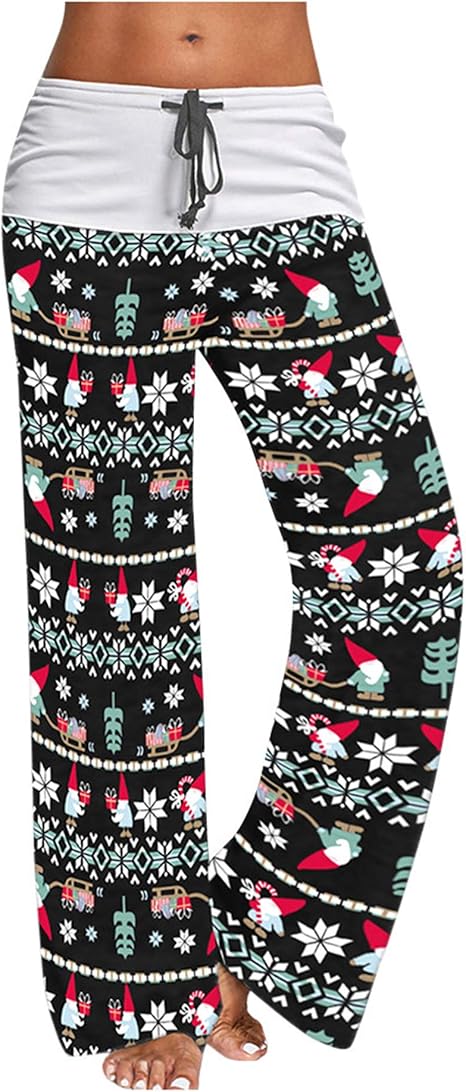 wide leg cotton lounge pants