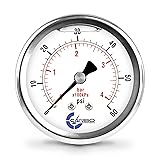 CARBO Instruments 2 1-2" Pressure Gauge, Stainless