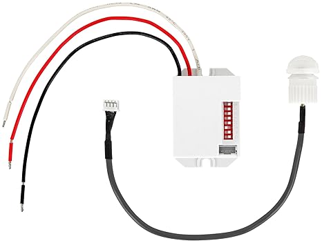 Unterputz Mini Einbau IR Bewegungsmelder 360° 12V 24V - für LED geeignet - Mindestlast nur 1W