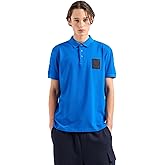 Armani Exchange Mens Stretch Cotton Regular Fit Logo Polo