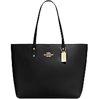 COACH ブラック レザービジネスバッグ Amazon.com: COACH Theo Work Bag in Signature Jacquard, Black