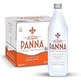 Acqua Panna Natural Spring Water, 33.8 Oz Plastic Bottles (12 Pack)