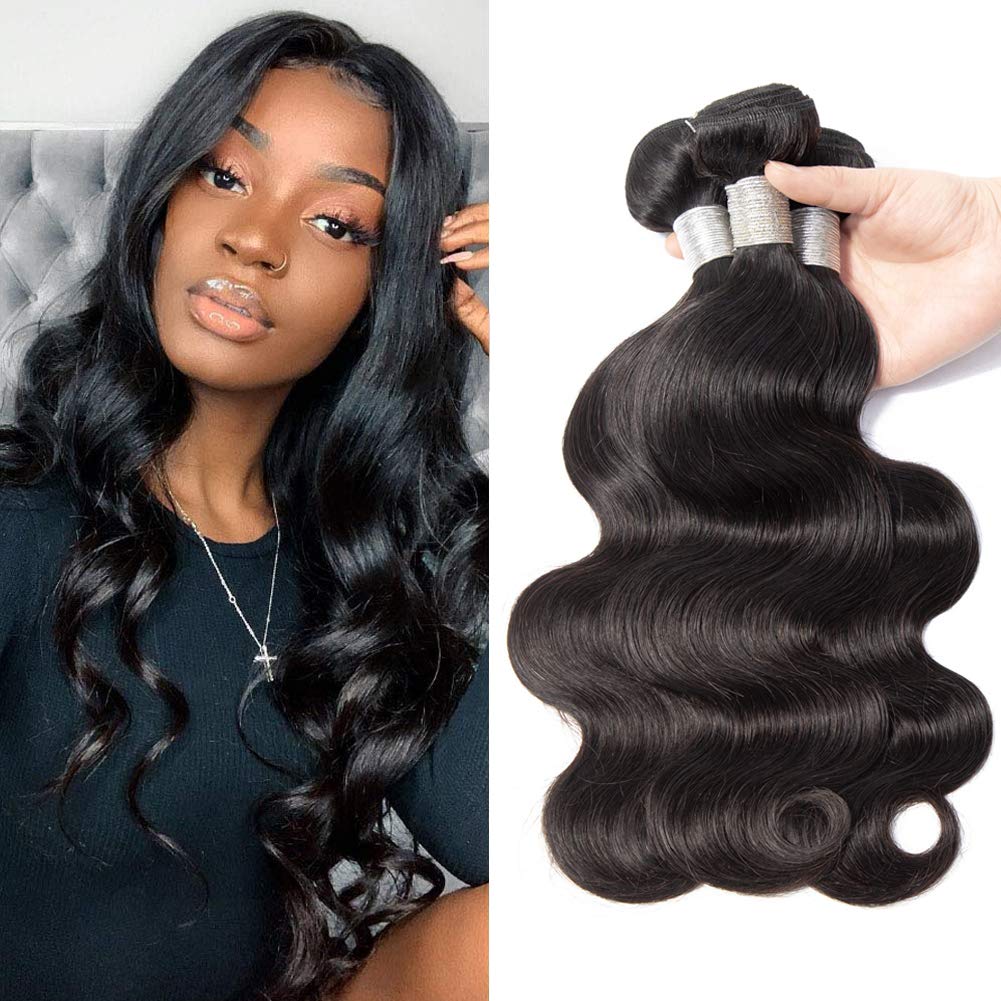 Amazon Com Prom Rosa Brazilian Virgin Hair Body Wave Hair Weave 3
