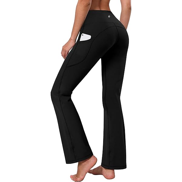 PINTUTU Pantalon De Yoga Pantalon Moulant Pour Femme - Taille Basse