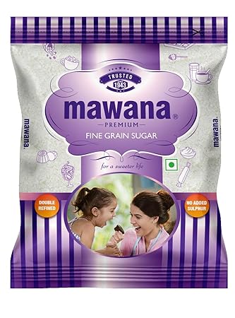Mawana Premium Fine Grain Sugar, 5kg